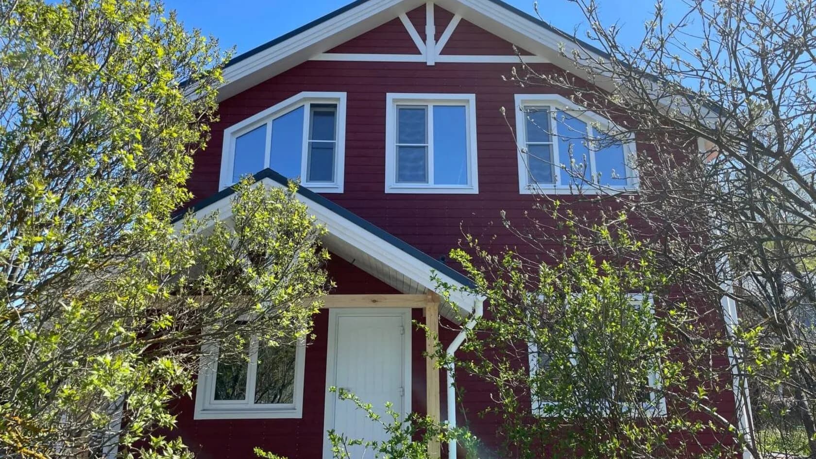 Каркасный дом 120 м² в Медвежье-Озёрское с.п., построен компанией Норвилл — фото 2