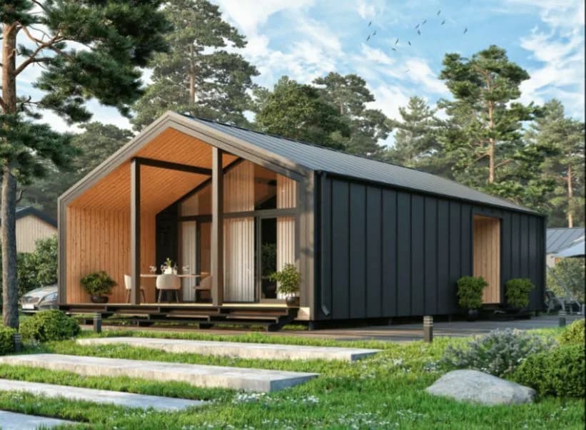 Каркасный дом 56 м² в Чеховский г.о., построен компанией Норвилл — фото 6