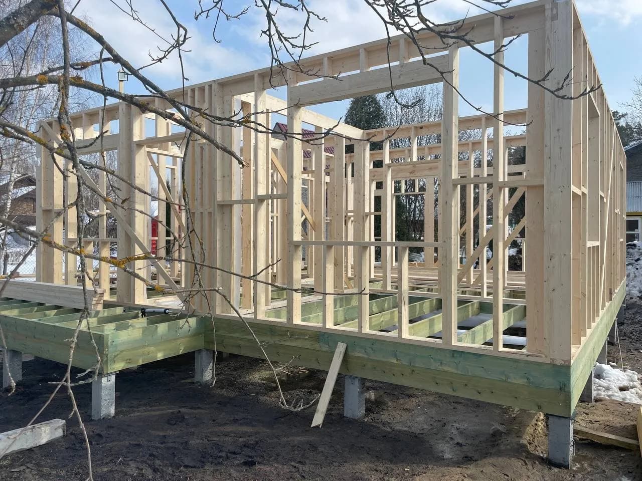 Каркасный дом 120 м² в Медвежье-Озёрское с.п., построен компанией Норвилл — фото 7