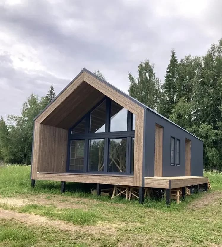 Каркасный дом 108 м² в Дмитровский район, построен компанией Норвилл